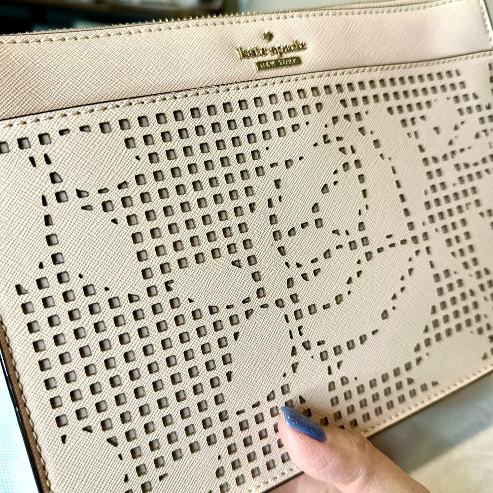 Kate Spade Sac Pochette Clarise Cameron Galeries Lafayette - Picture 8 of 15